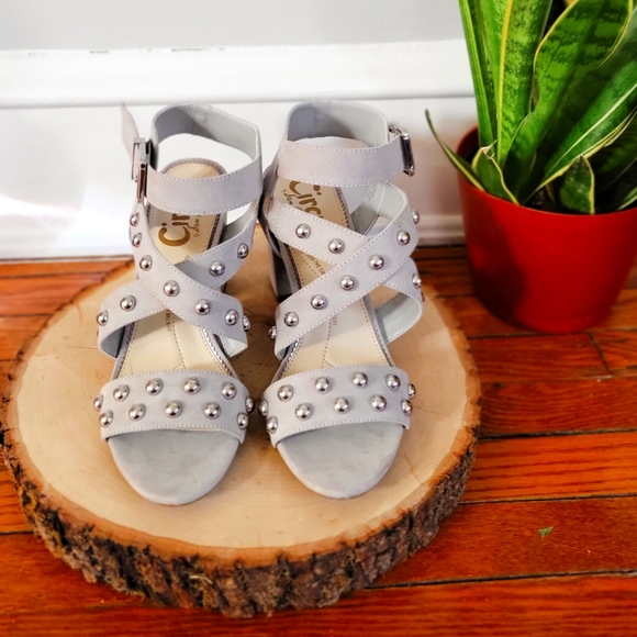 Gray Womens Sam eldelman sandals size 9 - Picture 5 of 6